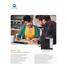 bizhub C759 Spec Sheet